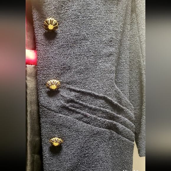 **NORMAN AMBROSE COAT | MIDNIGHT NWT'S - Picture 13 of 13